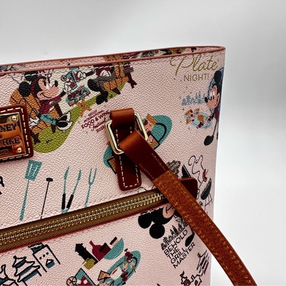 Mickey and Minnie Mouse Dooney & Bourke Tote Bag - Picture 10 of 12